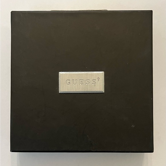 Vintage guess Mens passcase wallet buxton top grain cowhide brown - Picture 3 of 12